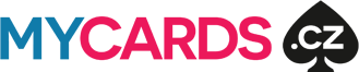 MyCards.cz logo bílé